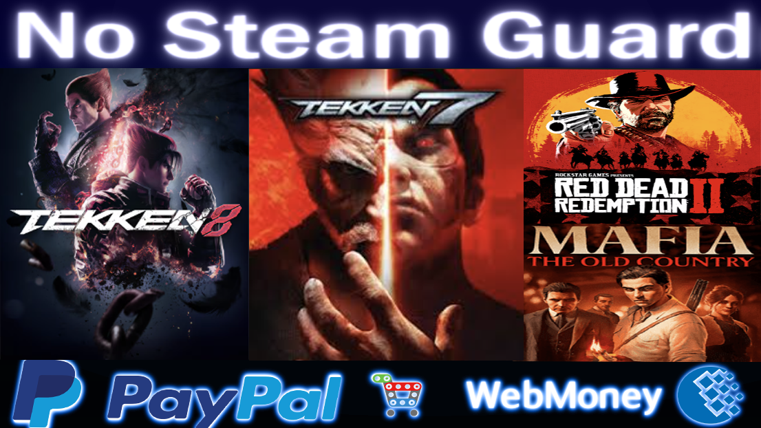 🎮 TEKKEN 7 + 8 Ultimate (15 DLC) STEAM NO GUARD / Steam account / Verified / Instant Delivery / WARRANTY /